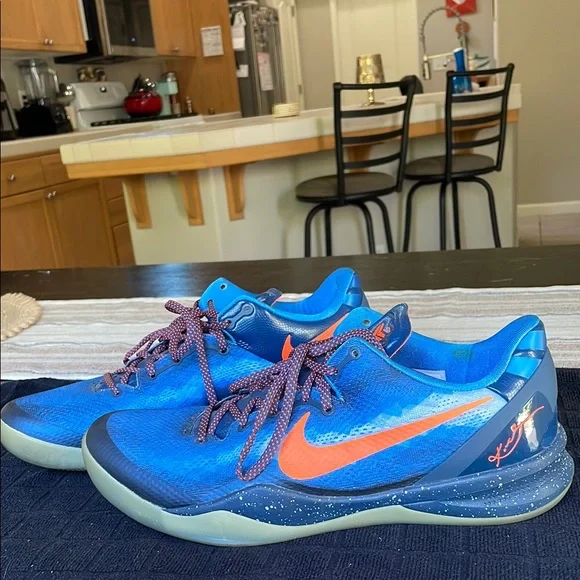 Size 13 - Nike Kobe 8 System Blitz Blue 2013 555035-401 - Picture 1 of 10